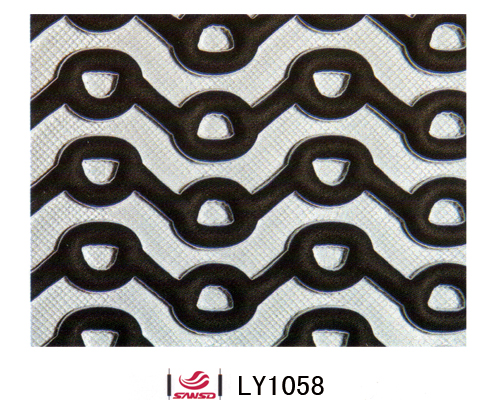 Double color cold decorative pattern