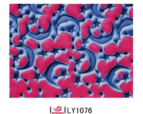 Double color cold decorative pattern