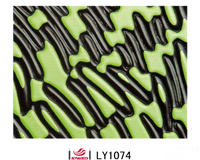 Double color cold decorative pattern