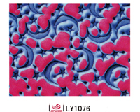 Double color cold decorative pattern